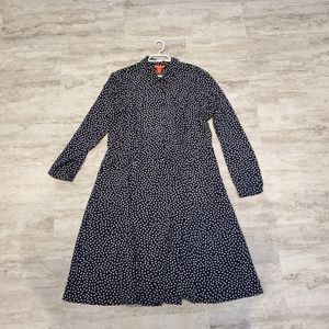 Joe Fresh Navy Shirt Dress